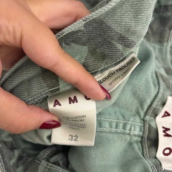 AMO Slouch Trouser Spring Camo Size 32 - Picture 7 of 7